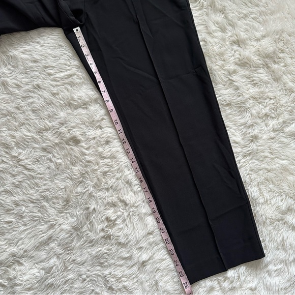 Madewell Trousers The Petite Fairbanks Pant Dress Pants Black P8 NWT New - Picture 12 of 12
